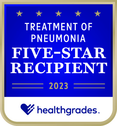 Treatment of pneumonia five - star recipient