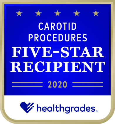 Carotid procedures five - star recipient